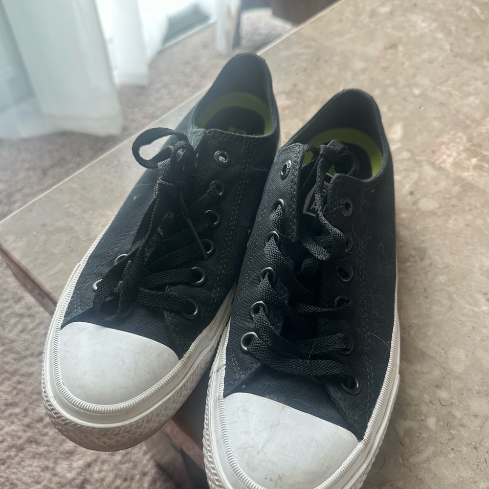 Converse Black and White Women's Shoes